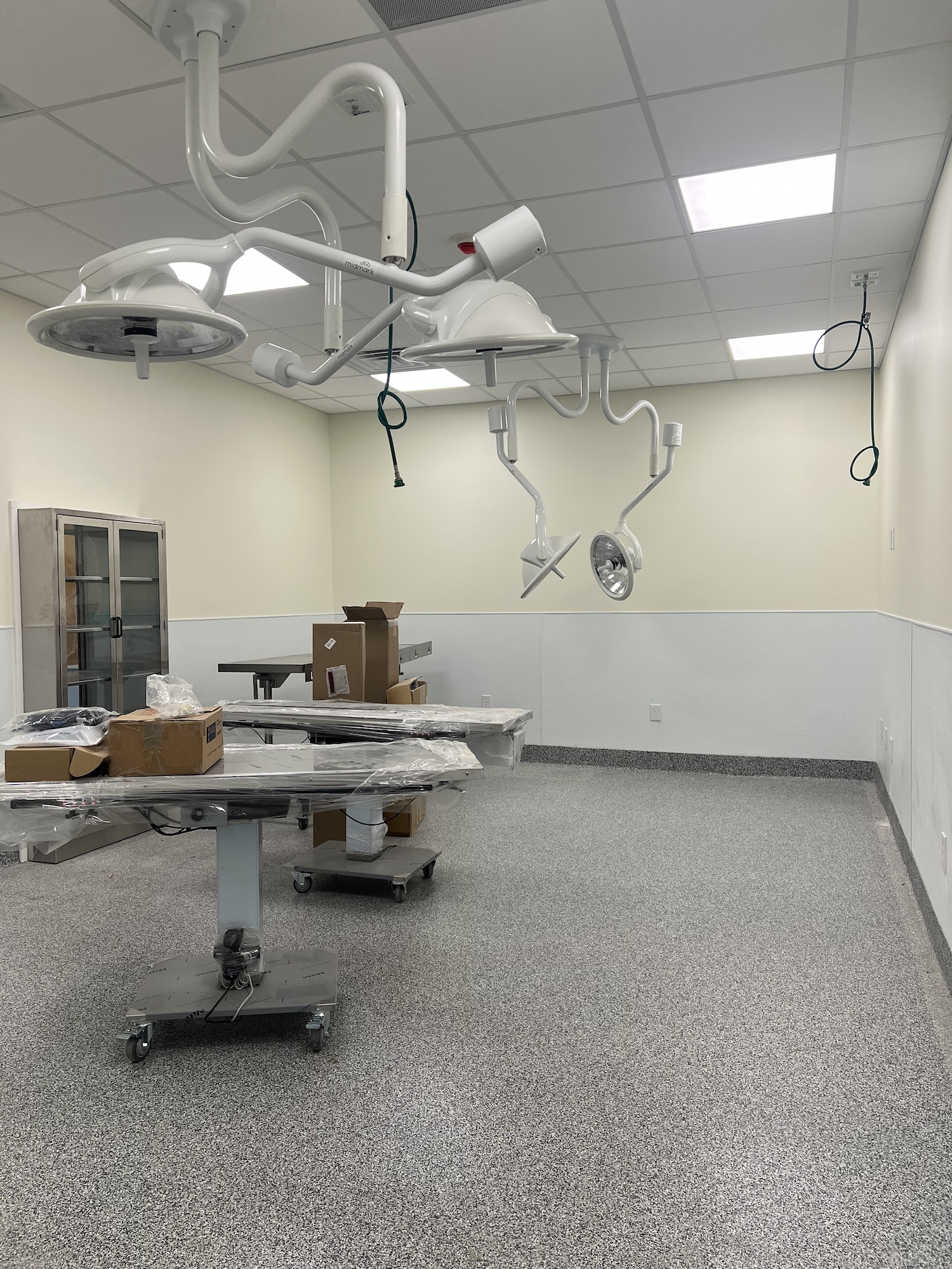 Surgery suite in new location