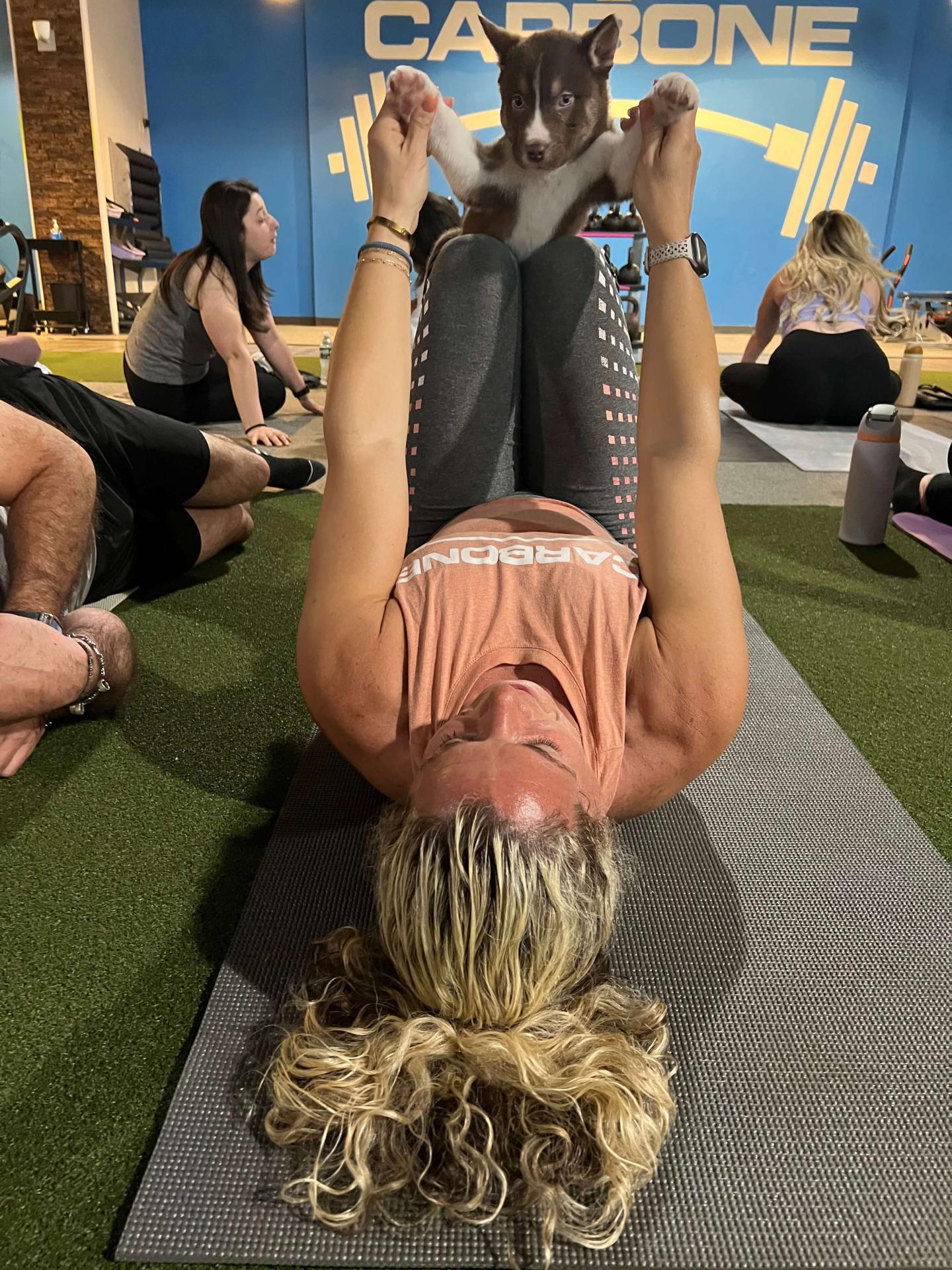 Puppy Yoga