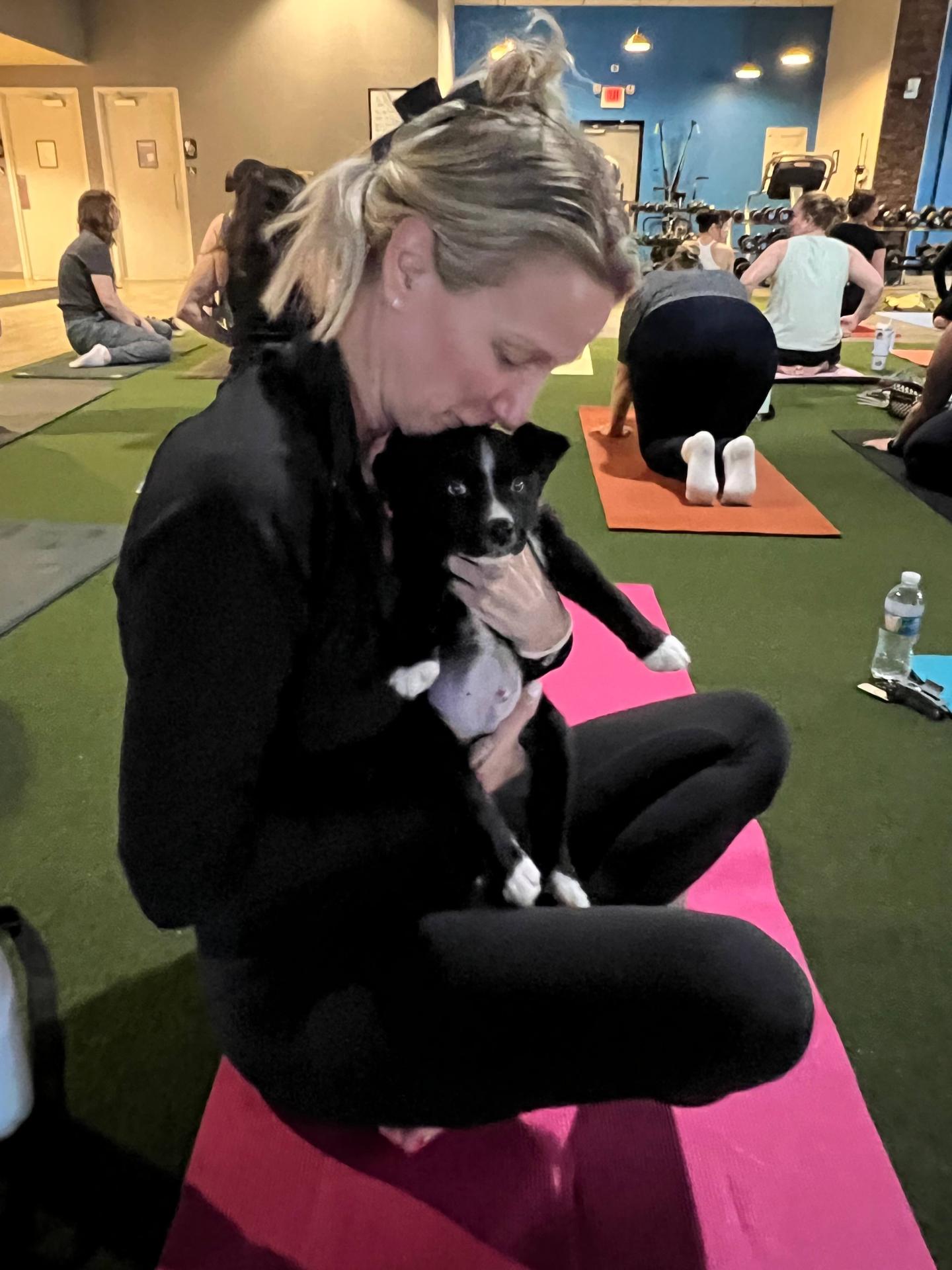 Puppy Yoga