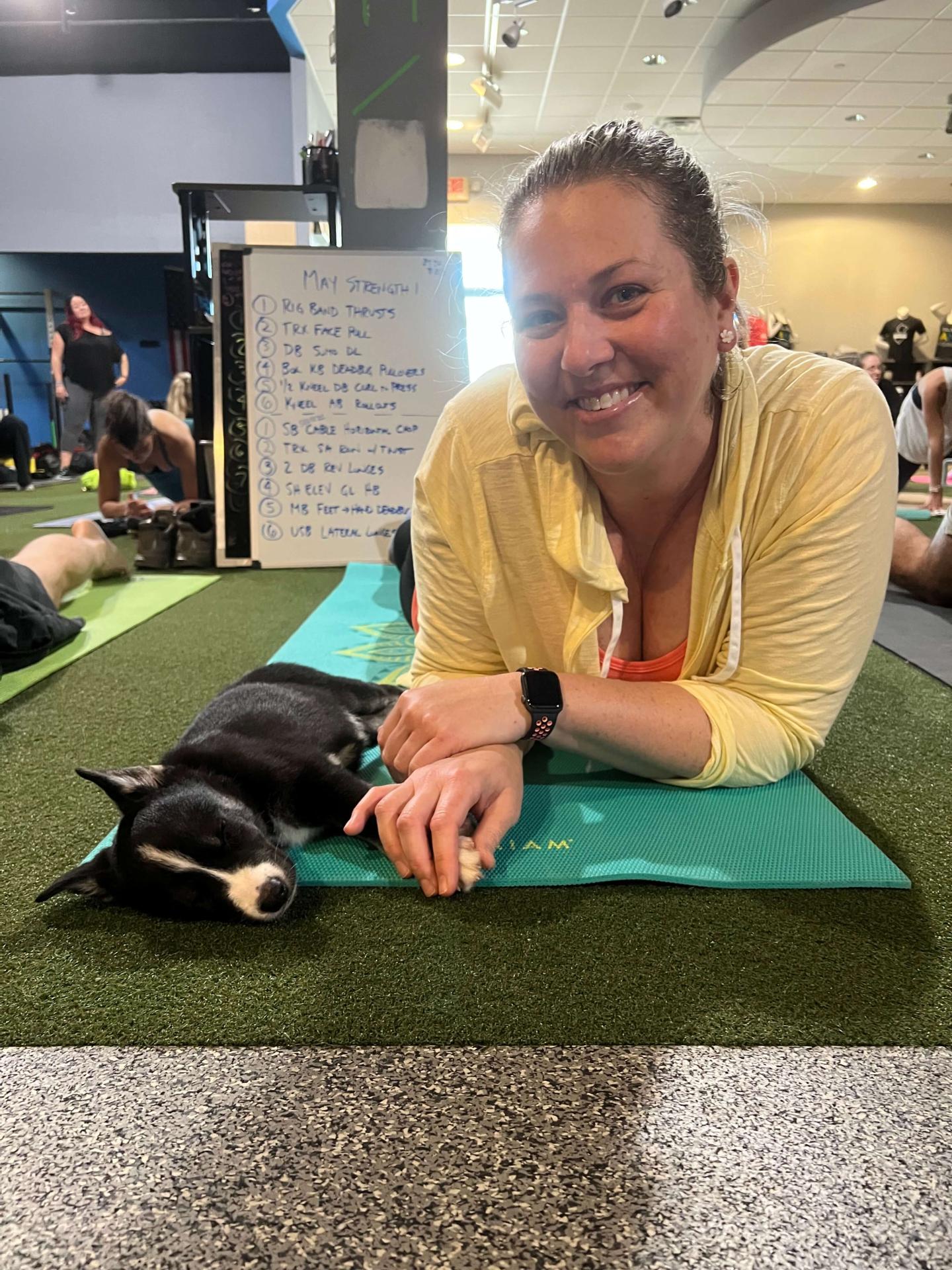 Puppy Yoga