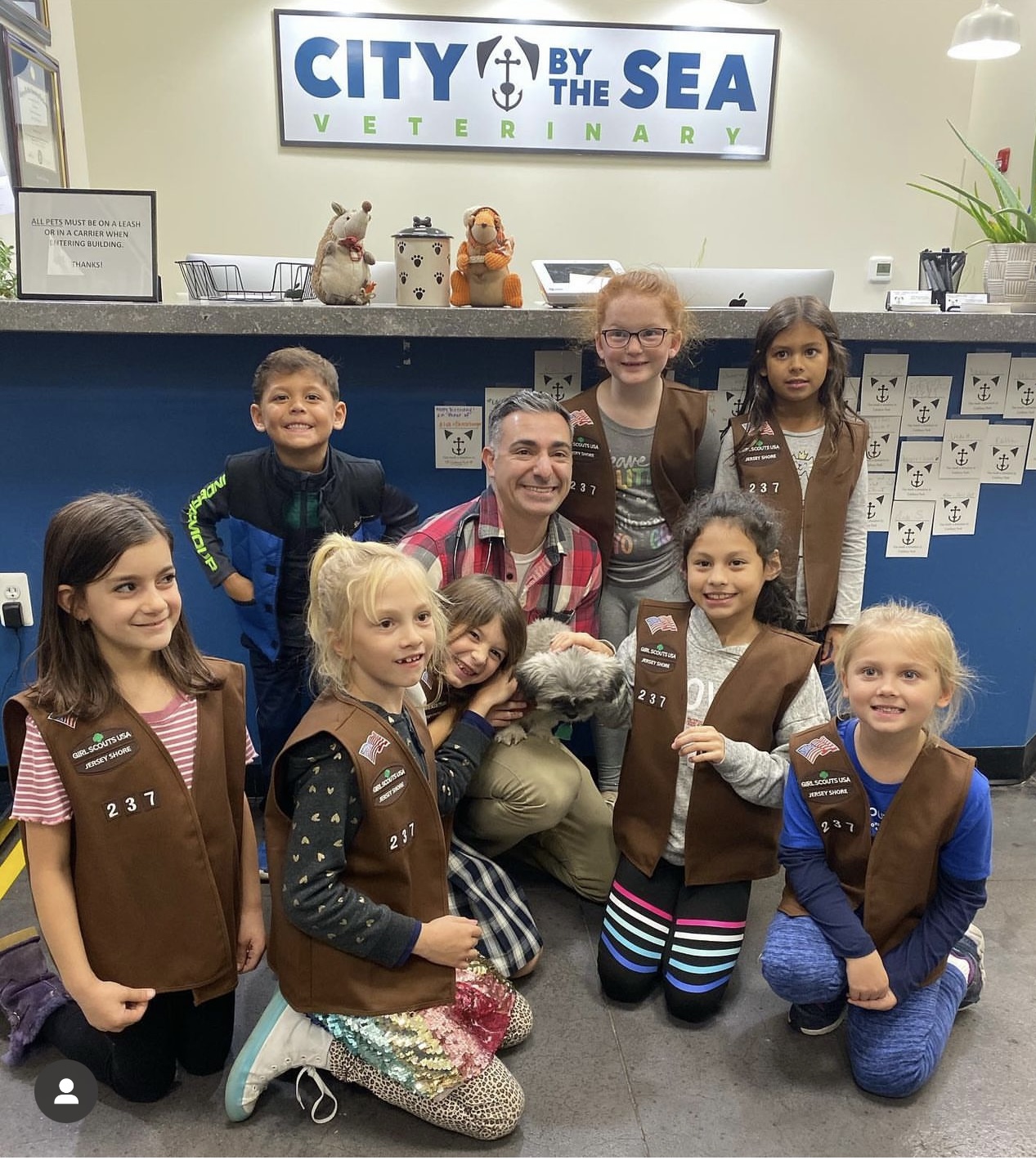 Girl Scouts at City by the Sea